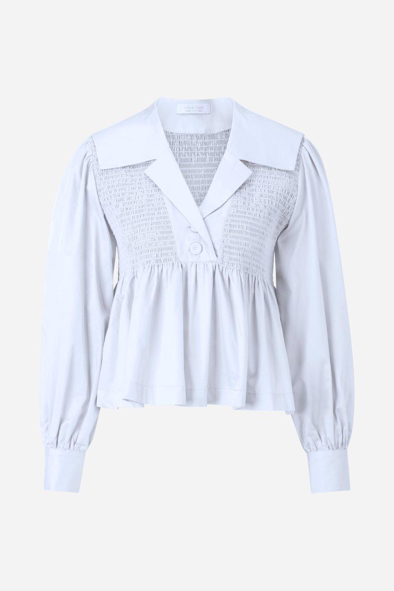 Bluse mit Schößchen-Rich & Royal