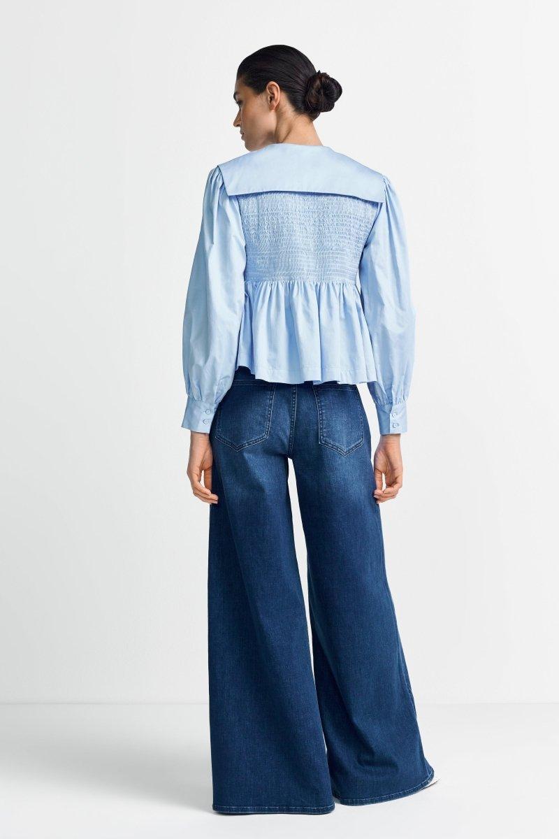 Bluse mit Schößchen-Rich & Royal