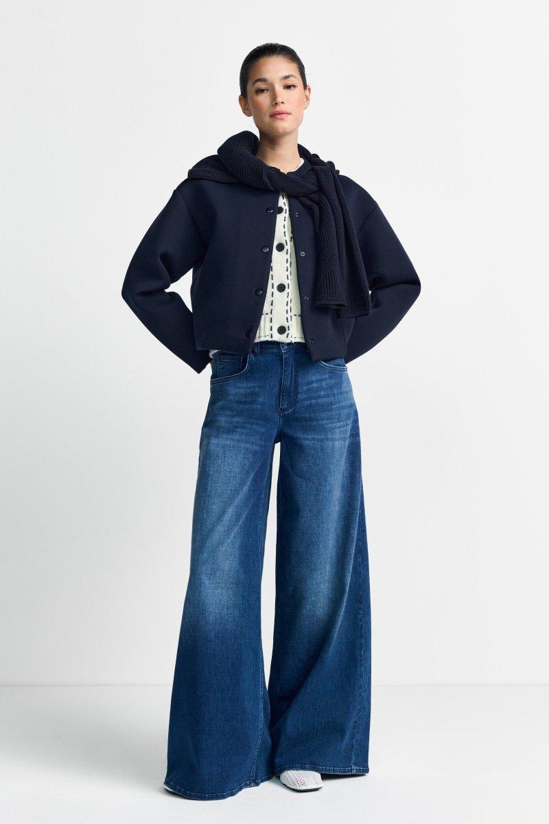 Kurze Bomberjacke-Rich & Royal