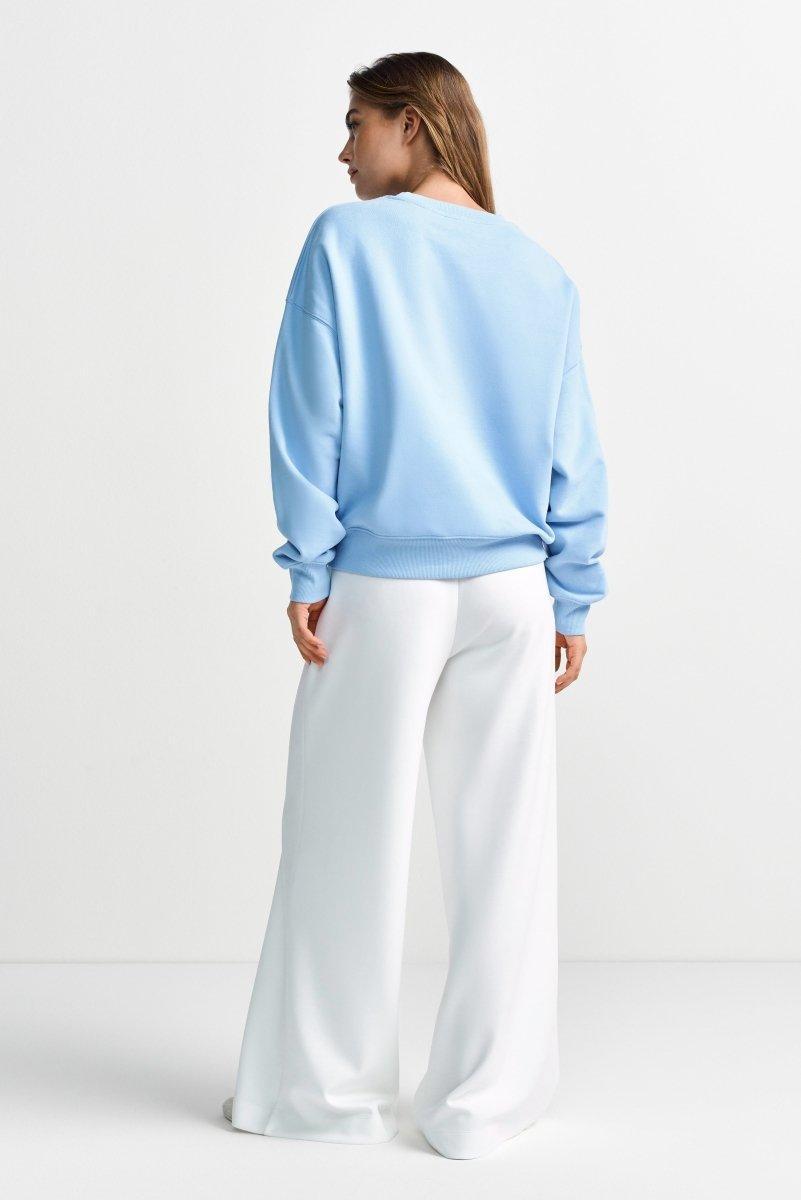 Sweatshirt mit Stitching-Rich & Royal