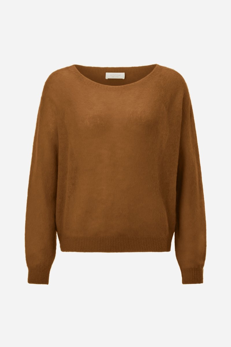 Feinstrickpullover mit Alpaka-Wolle-Rich & Royal