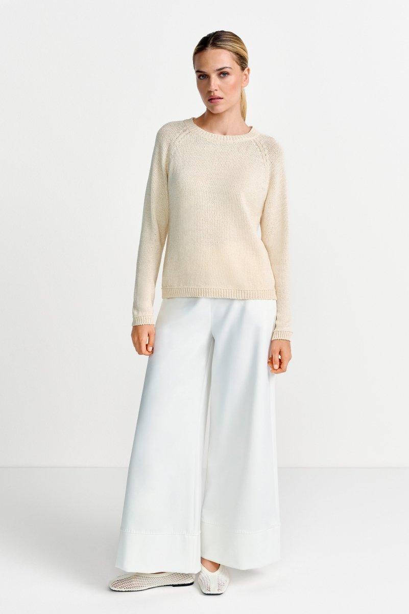 Strickpullover aus Baumwollmix-Rich & Royal