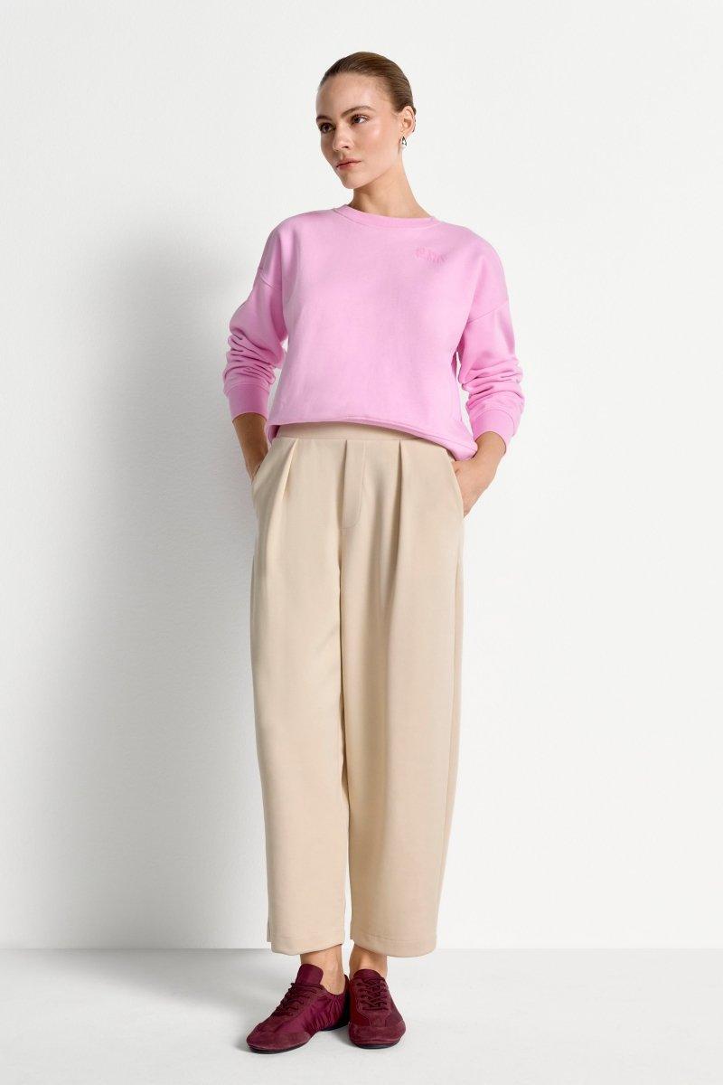 Oversized-Sweater mit Crewneck-Rich & Royal