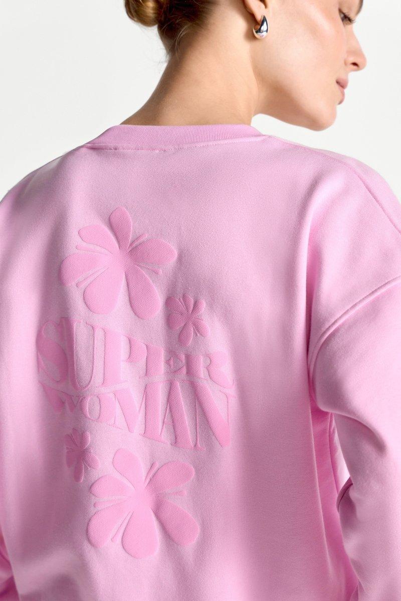 Oversized-Sweater mit Crewneck-Rich & Royal