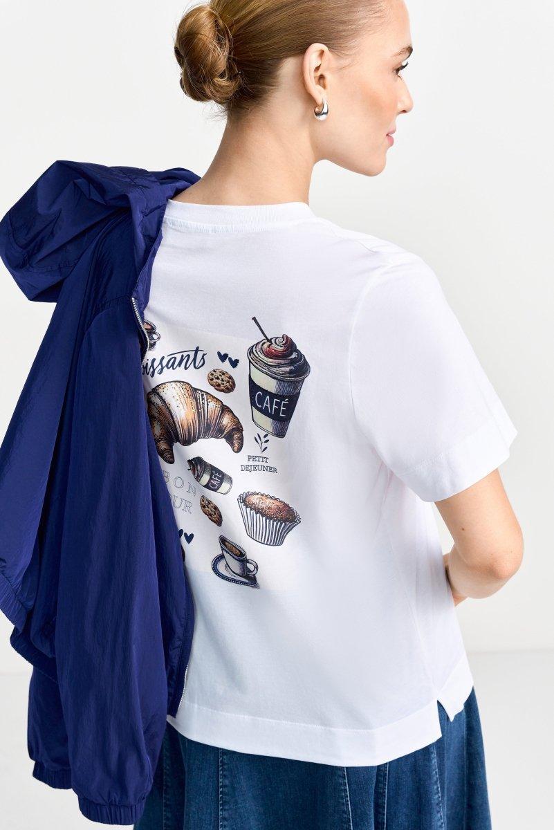 T-Shirt mit Print-Rich & Royal