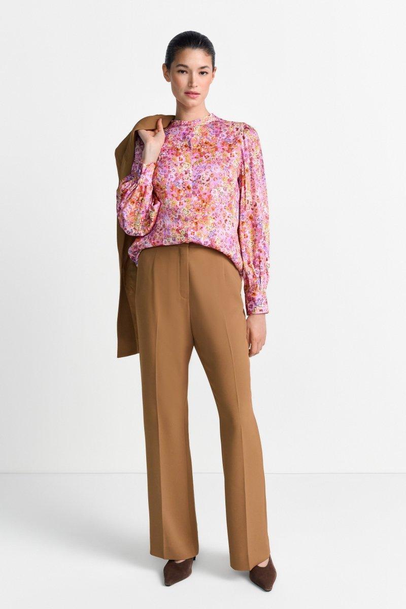 Viskosebluse mit Blumenprint-Rich & Royal