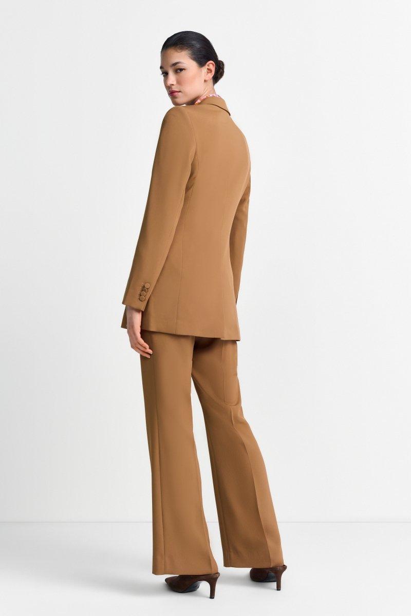 Camelfarbener Longblazer-Rich & Royal