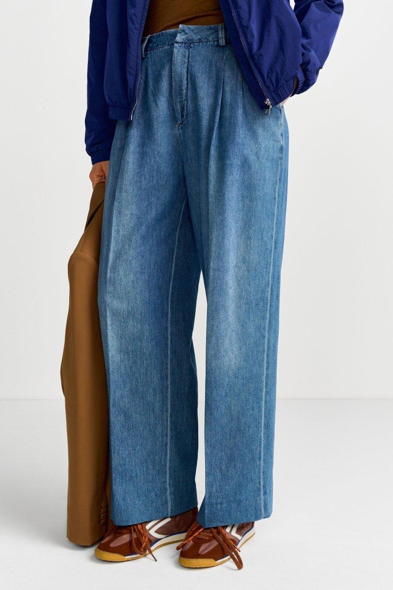 Jeanshose aus Lyocell-Mix-Rich & Royal