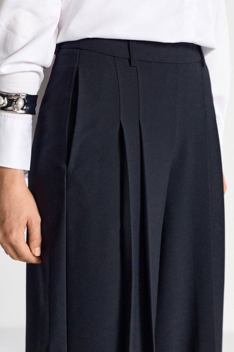 Bermuda-Culotte in midnight blue-Rich & Royal