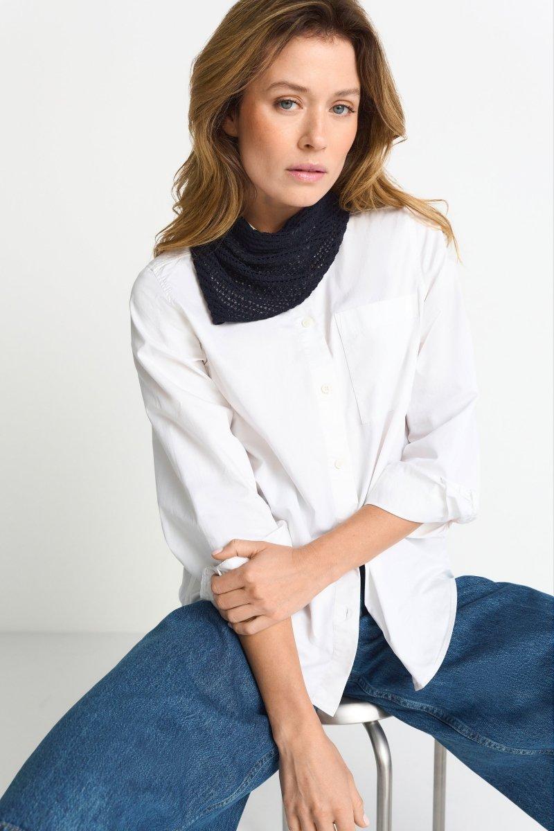 Gehäkeltes Dreieckstuch-Rich & Royal