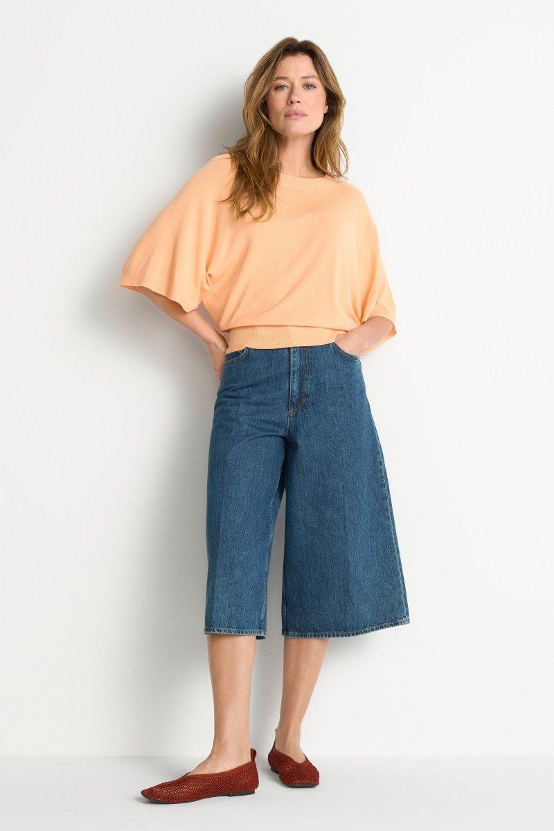 Feinstrickpullover mit weiten Ärmeln-Rich & Royal