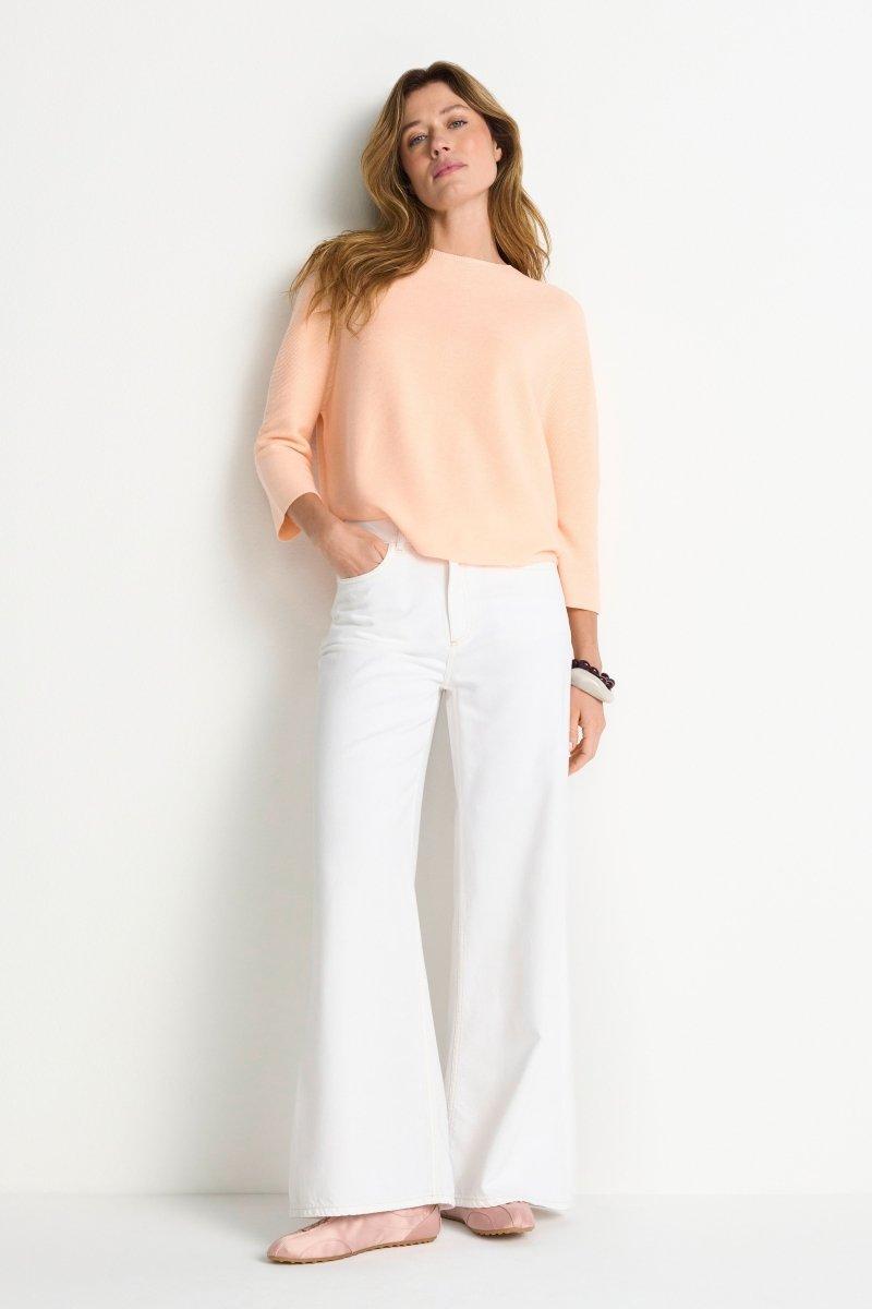 Feinstrickpullover mit Crewneck-Rich & Royal