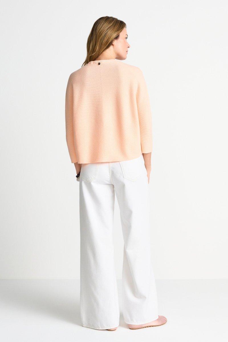 Feinstrickpullover mit Crewneck-Rich & Royal