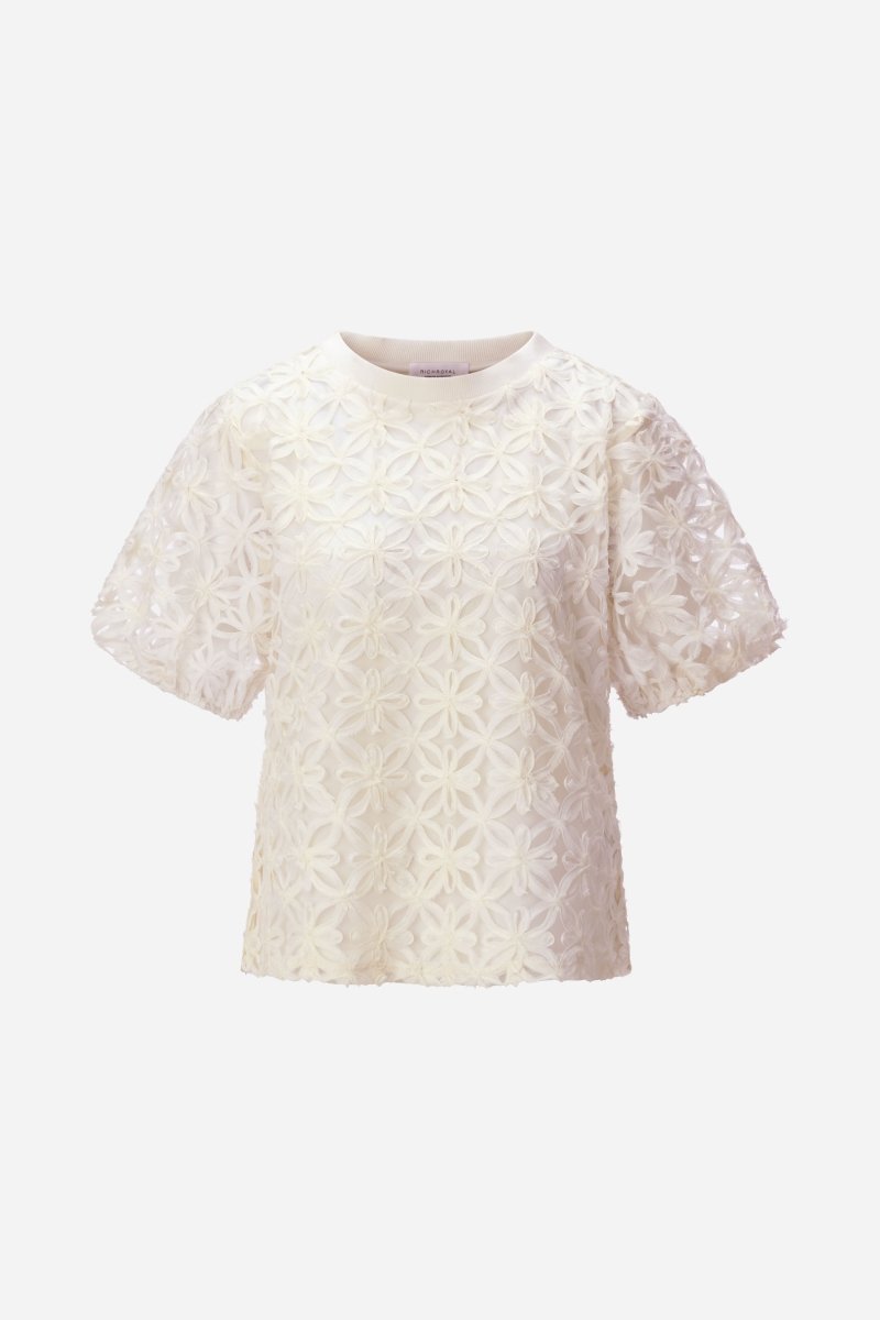T-Shirt aus Spitze-Rich & Royal