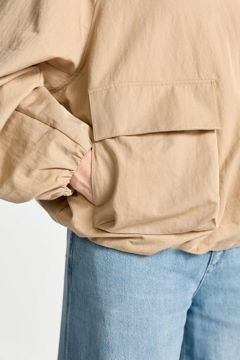 Blousonjacke mit Bindekragen-Rich & Royal