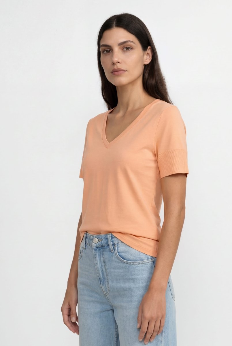 T-Shirt mit Lyocell-Rich & Royal