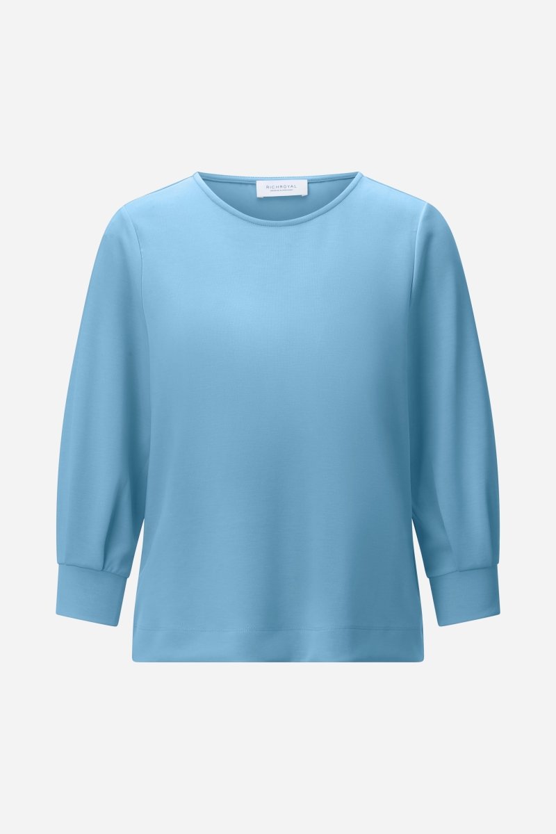Jersey-Sweatshirt mit Puffärmeln-Rich & Royal