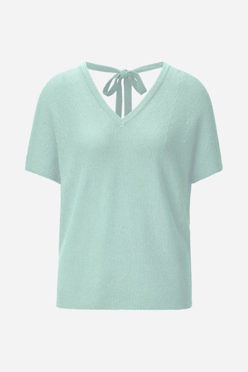 Stricktop mit V-Ausschnitt-Rich & Royal