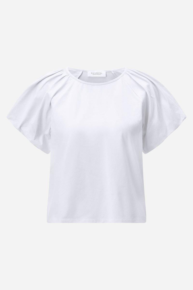 Kurzarmbluse mit Flügelärmeln-Rich & Royal