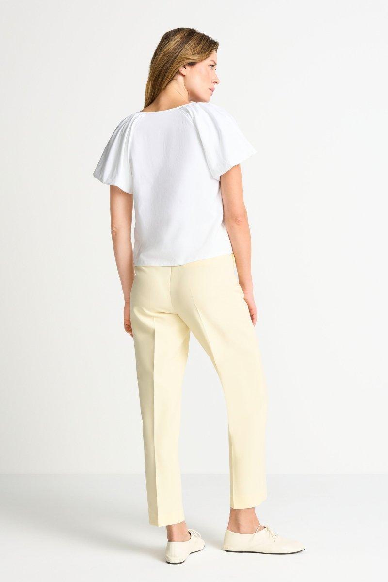 Kurzarmbluse mit Flügelärmeln-Rich & Royal