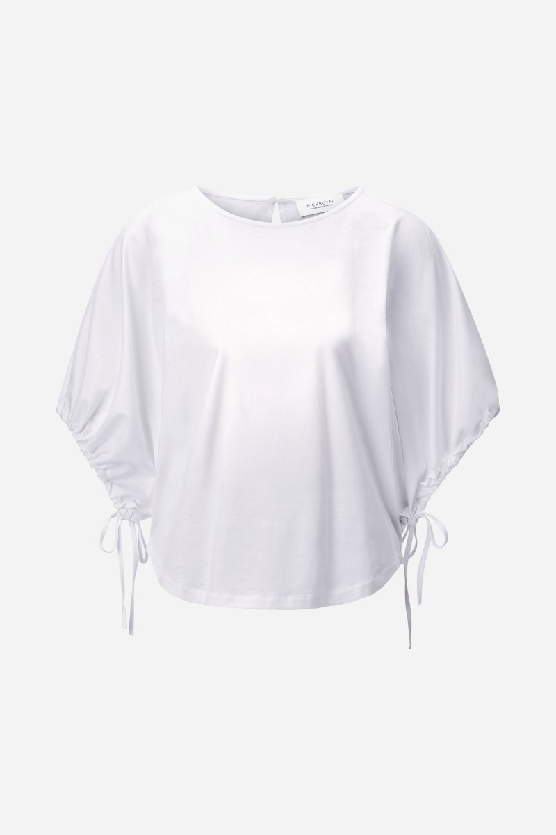 Kurzarmbluse mit Ballonärmeln-Rich & Royal