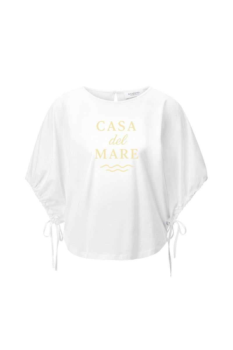 Crop-Top mit Schriftzug-Rich & Royal