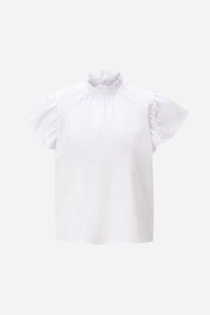 Bluse mit Stehkragen-Rich & Royal