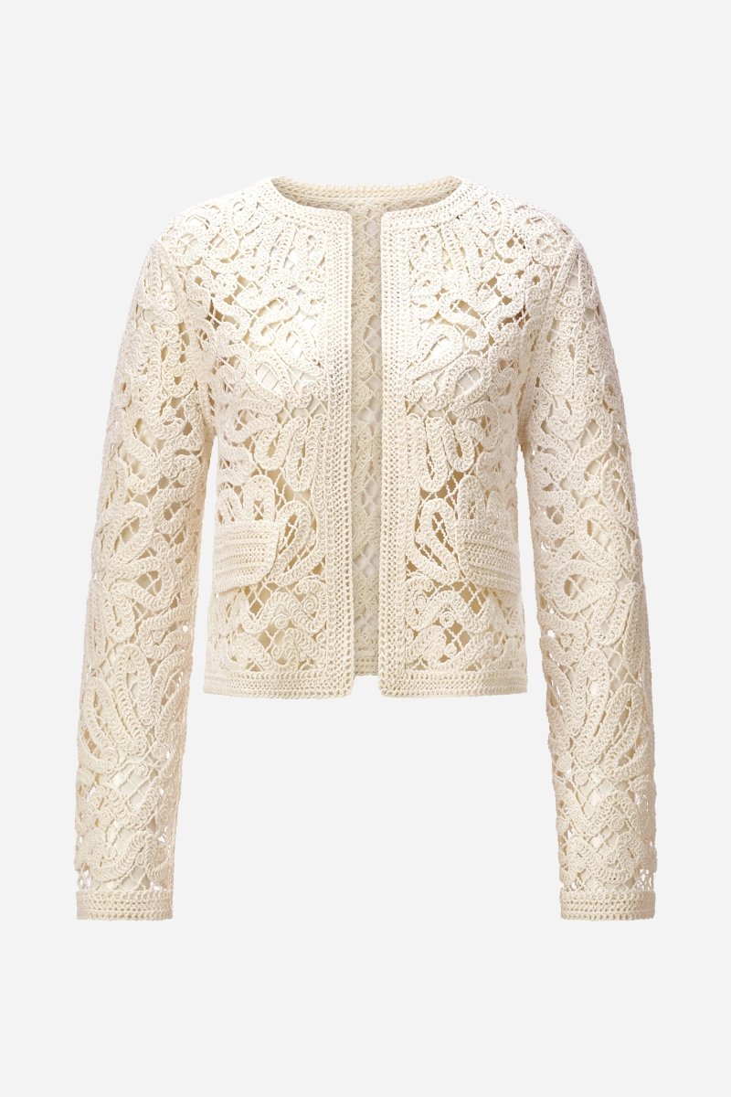 Offener Häkelcardigan-Rich & Royal