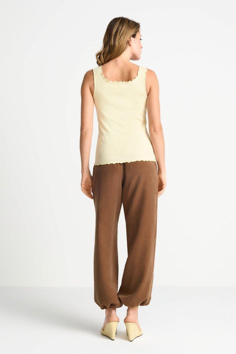 Top mit Rippstruktur-Rich & Royal