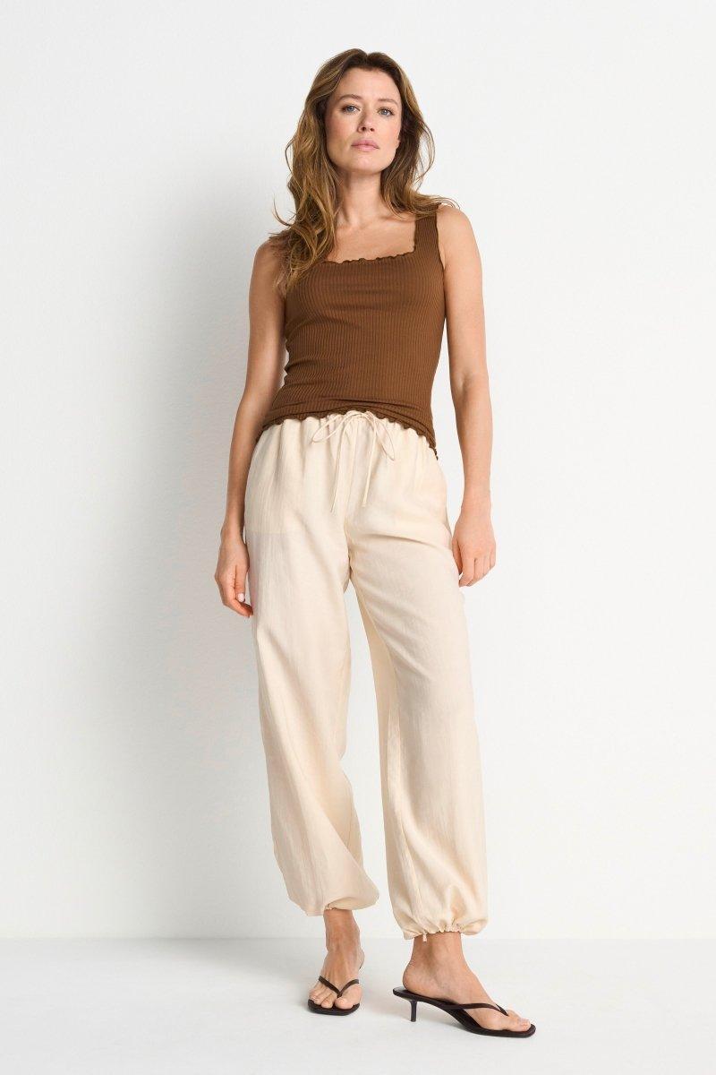 Top mit Rippstruktur-Rich & Royal