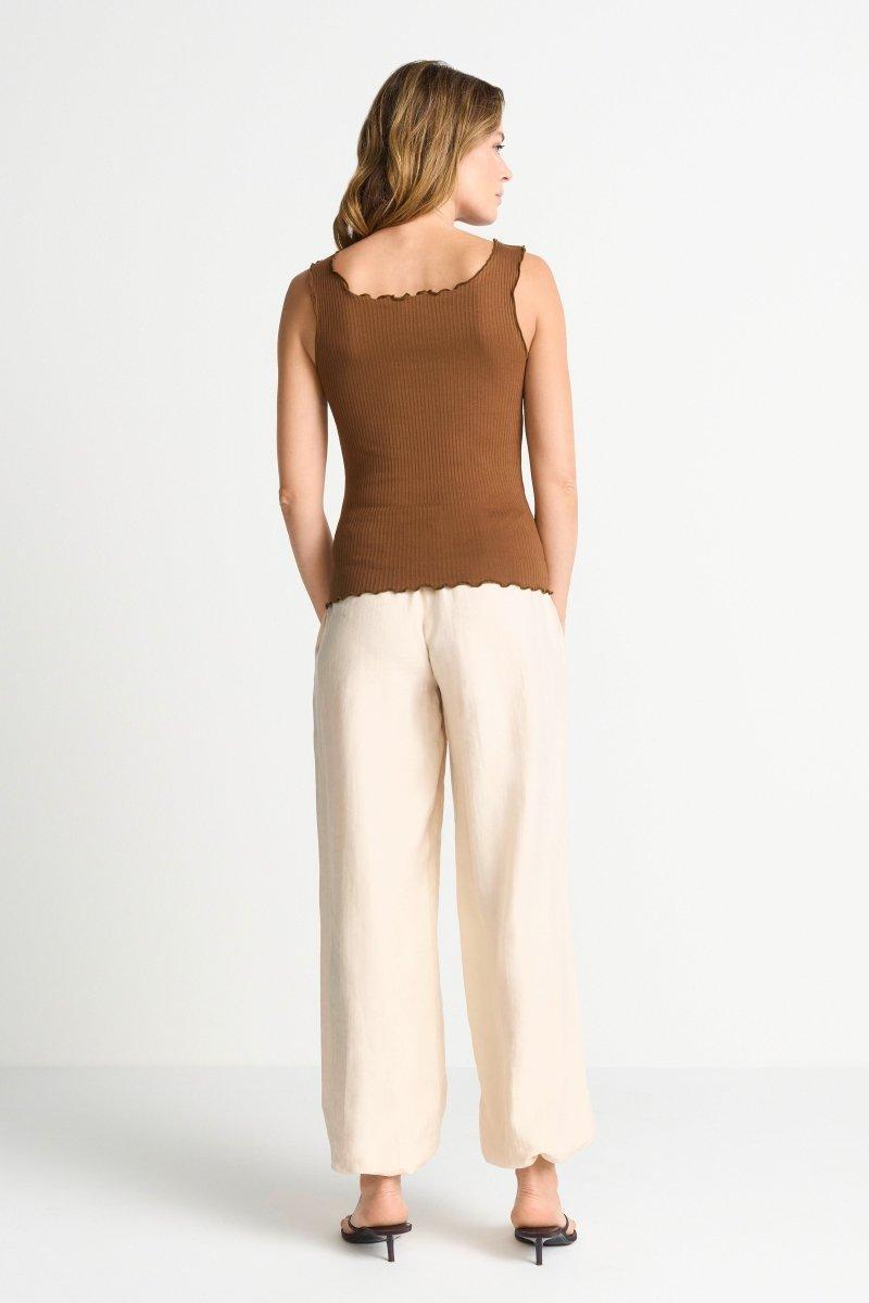 Top mit Rippstruktur-Rich & Royal