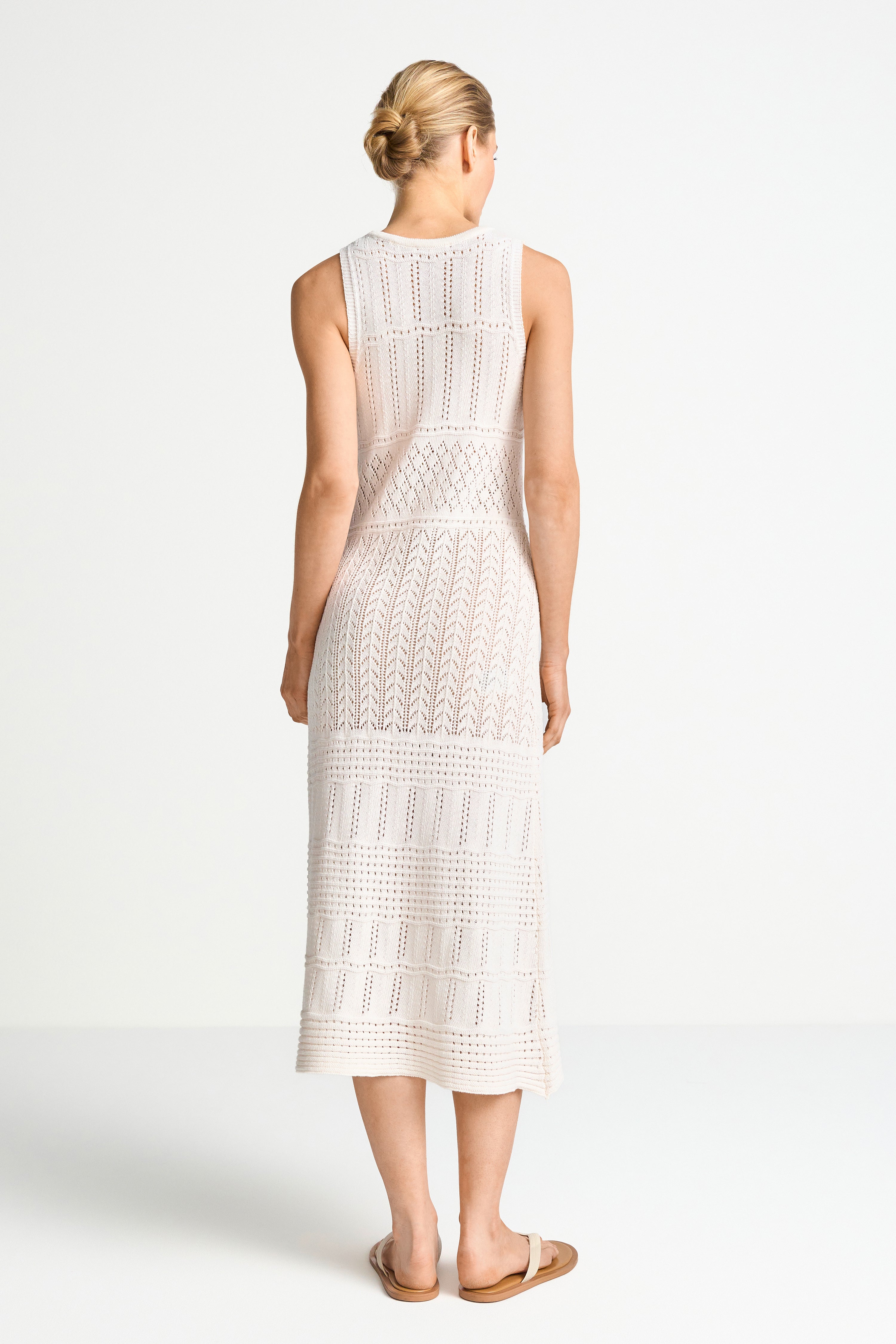 Ärmelloses Maxi-Strickkleid-Rich & Royal