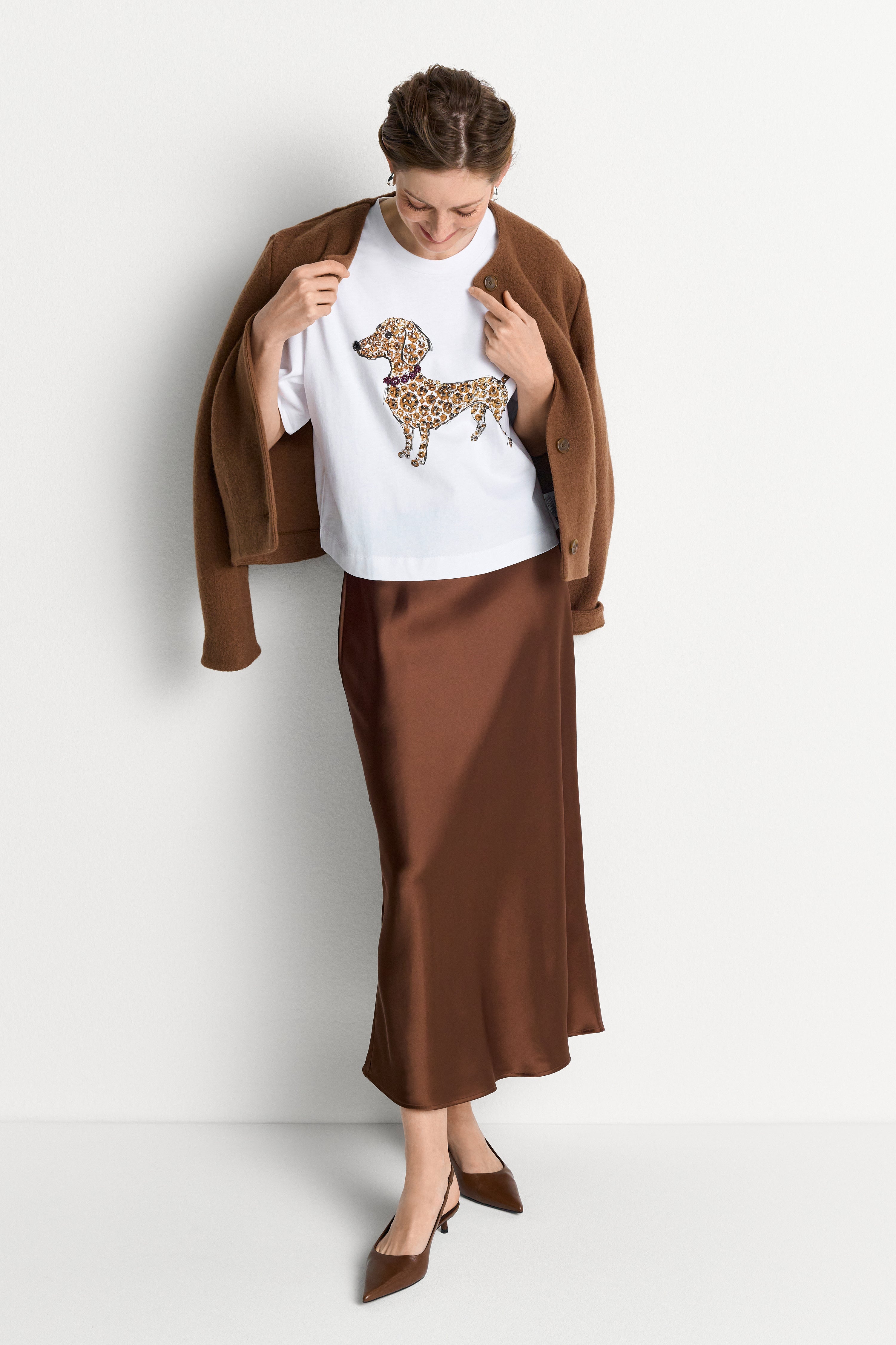 T-Shirt mit Print-Rich & Royal