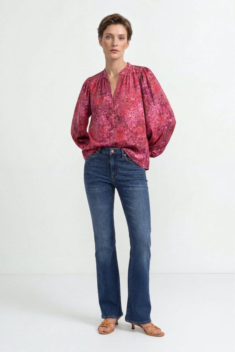 Printed Blouse – Look-Rich & Royal