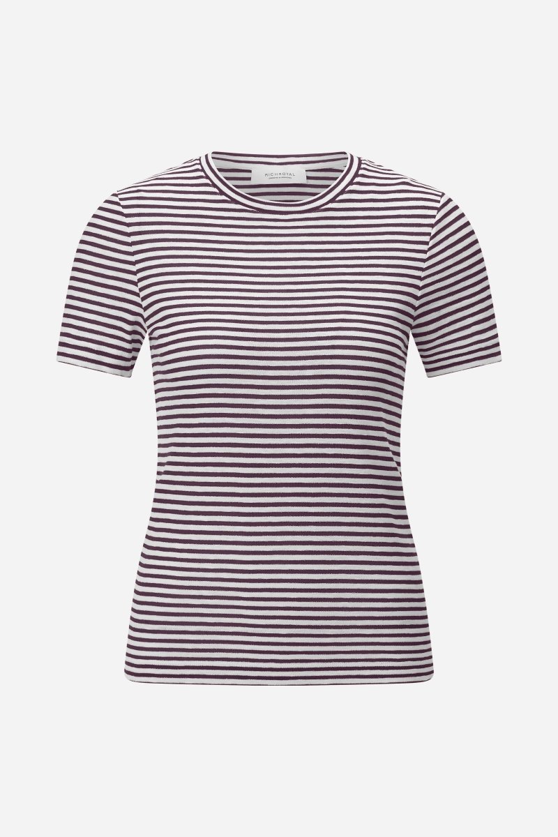 Ringelshirt mit Glanzgarn-Rich & Royal