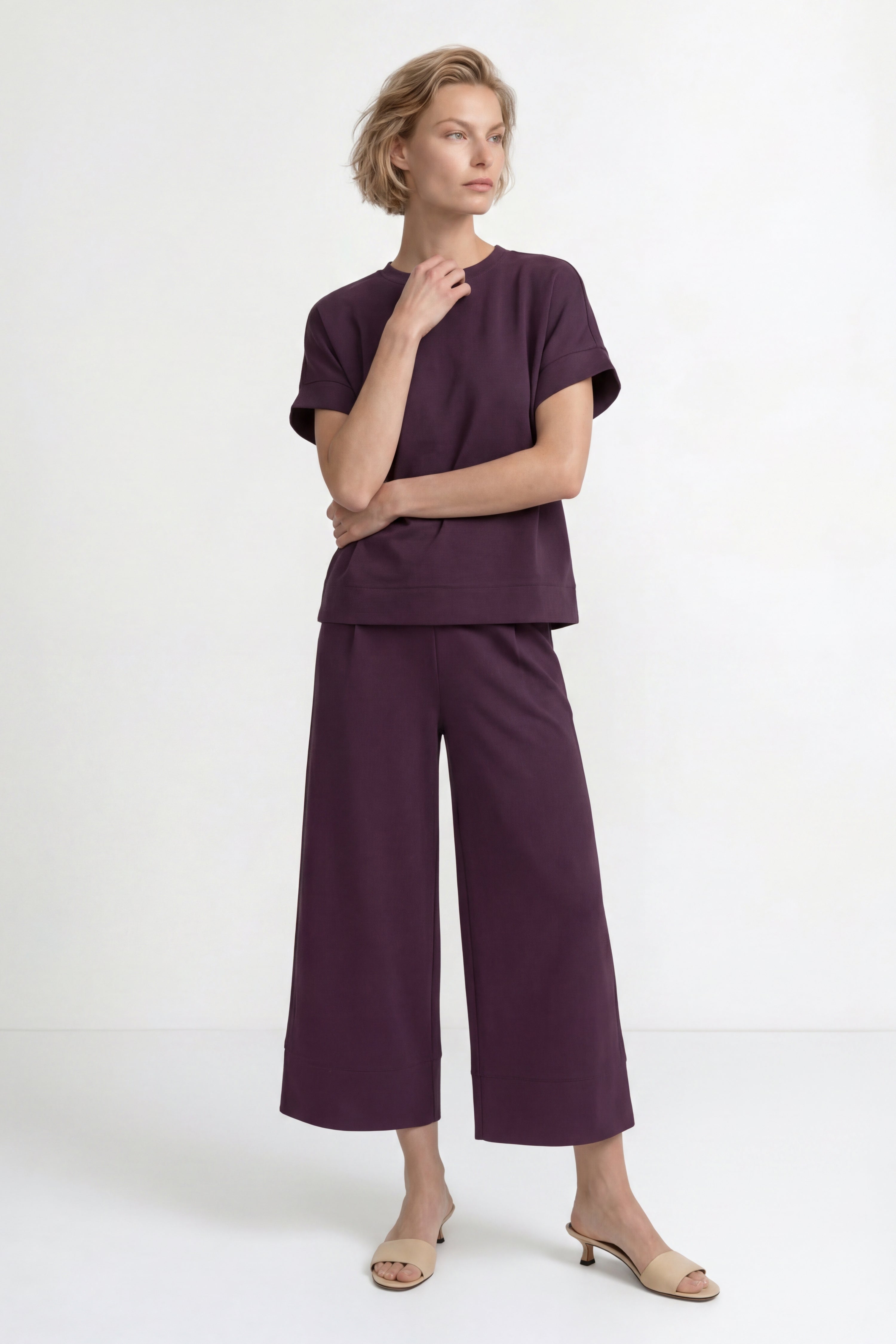 Culotte aus supersoftem Jersey-Rich & Royal