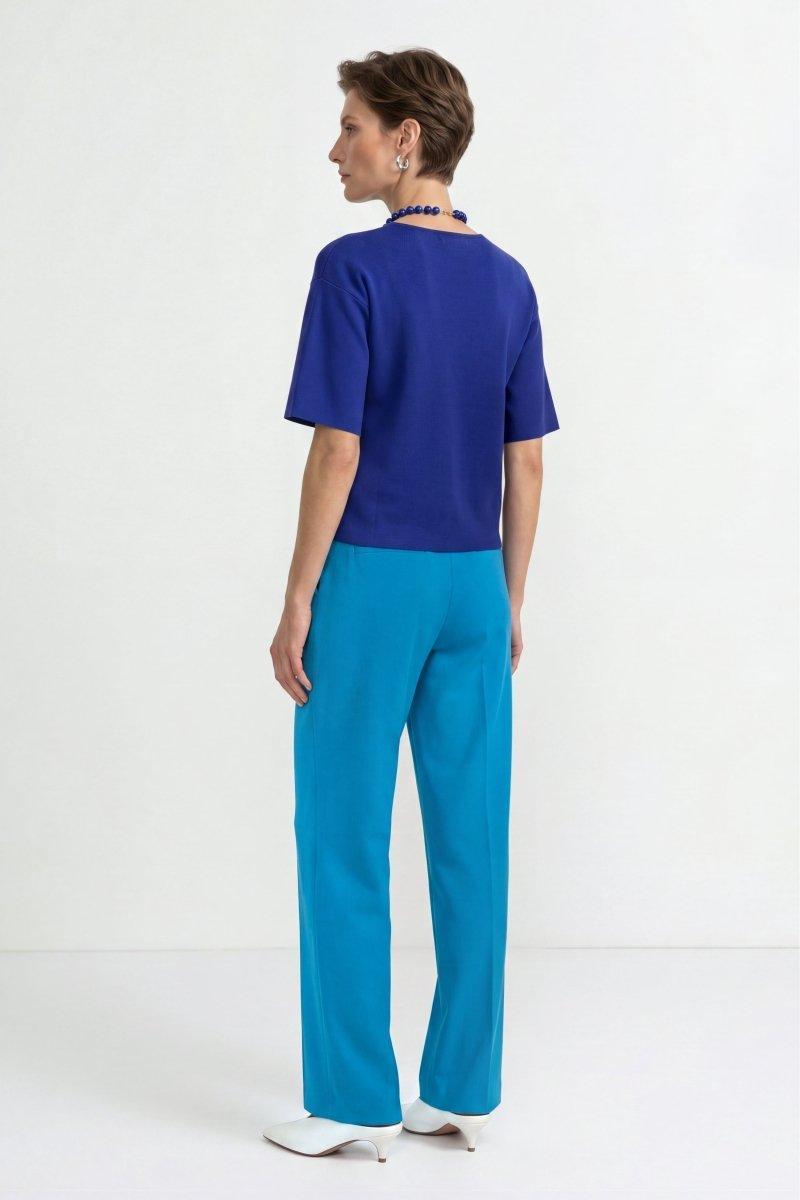 Boxy T-Shirt-Rich & Royal