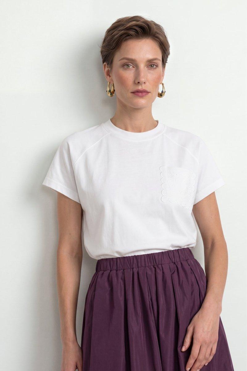 Blusenshirt mit Raglanärmeln-Rich & Royal