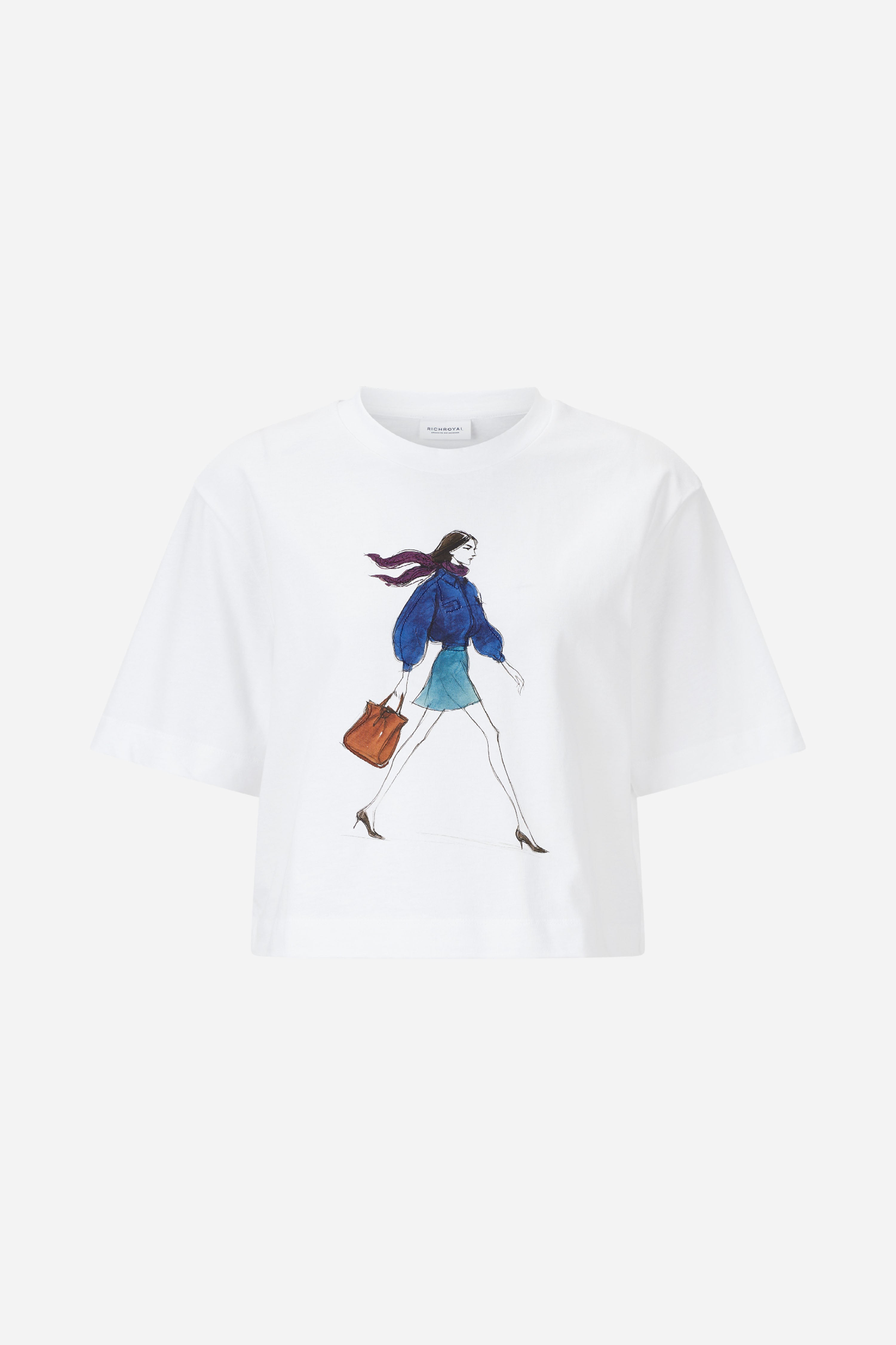 Print T-Shirt-Rich & Royal