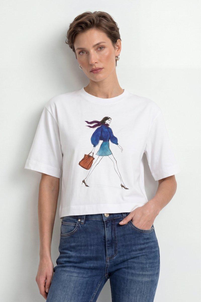 Print T-Shirt-Rich & Royal