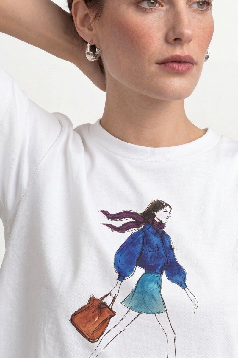 Print T-Shirt-Rich & Royal