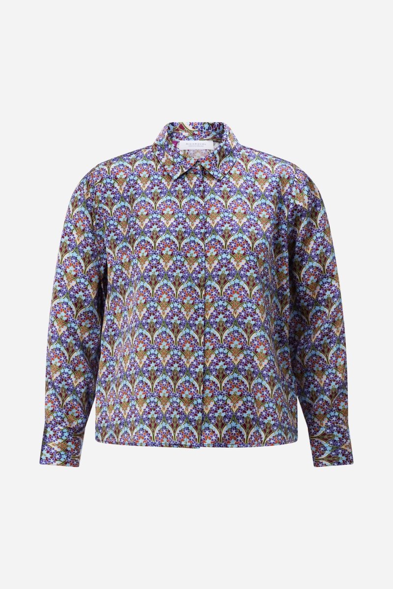 Bluse mit Print-Rich & Royal
