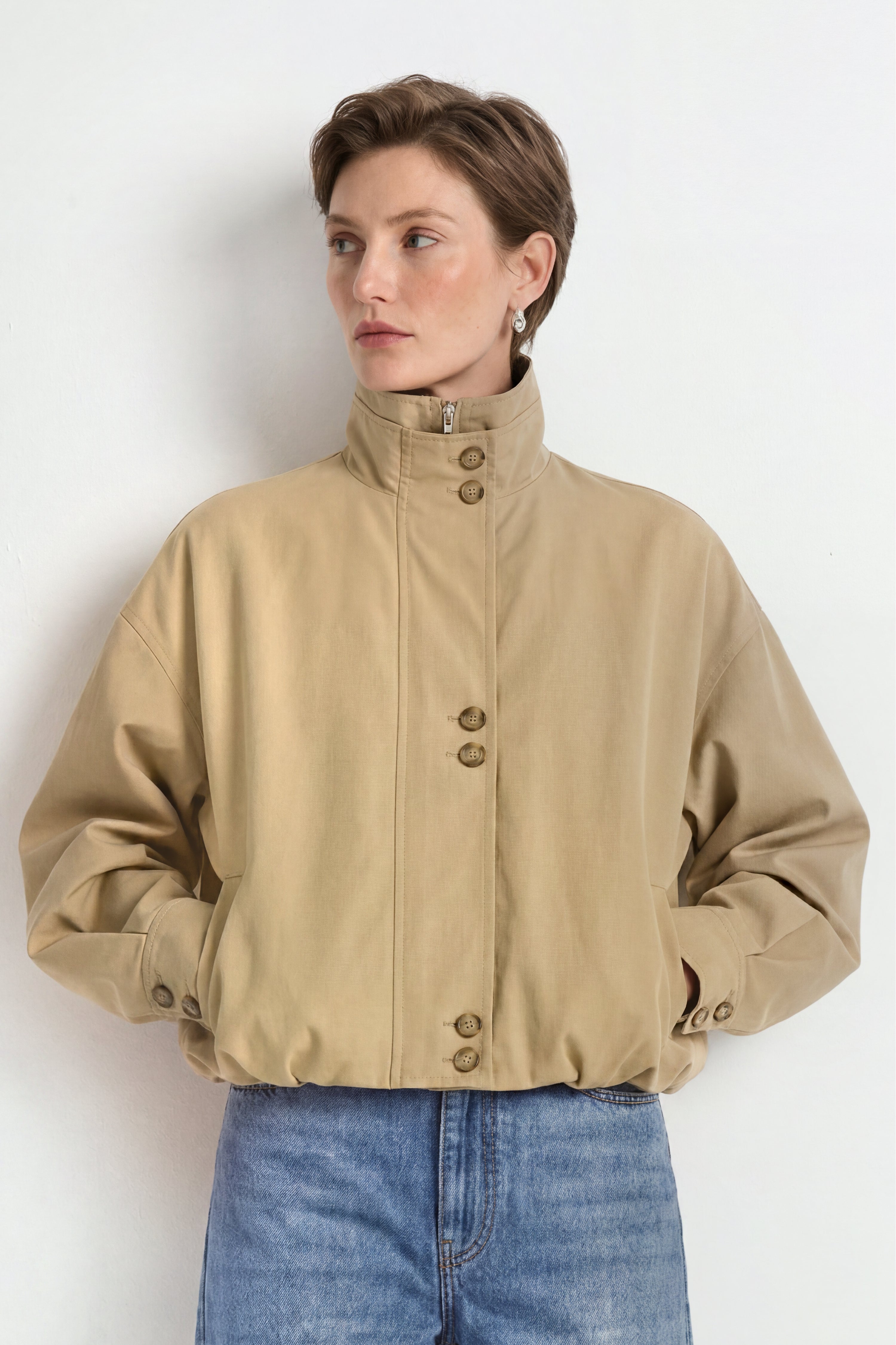 Wendejacke mit Stehkragen-Rich & Royal