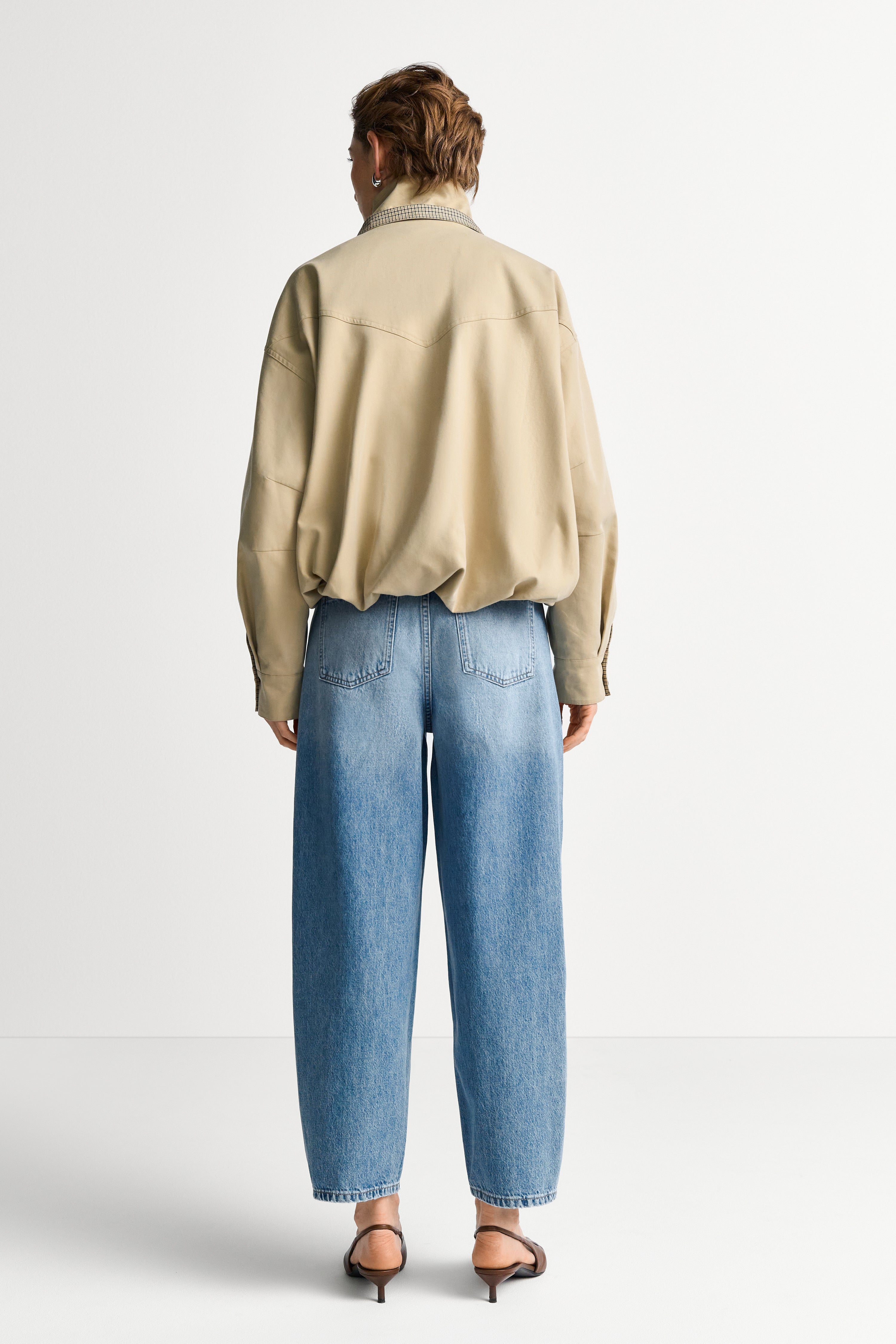 Wende-Blouson mit Stehkragen