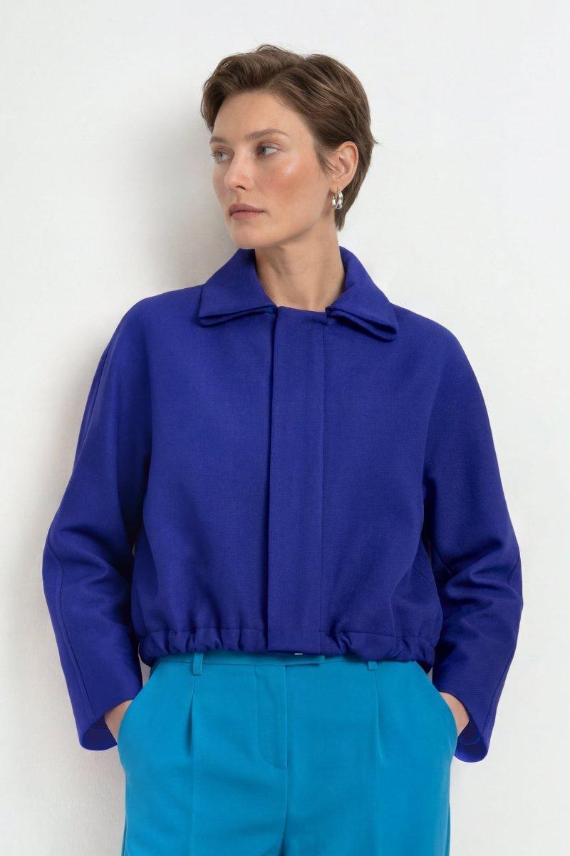 Blouson mit Tunnelzugsaum-Rich & Royal