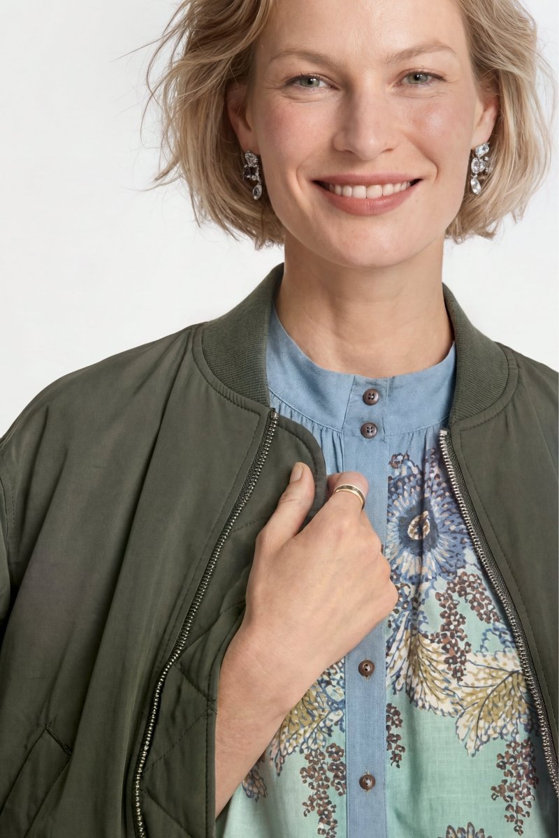 Bomberjacke mit Stehkragen-Rich & Royal