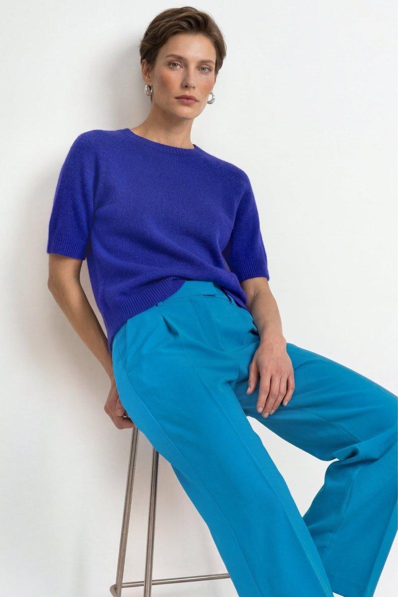 Bundfaltenhose-Rich & Royal
