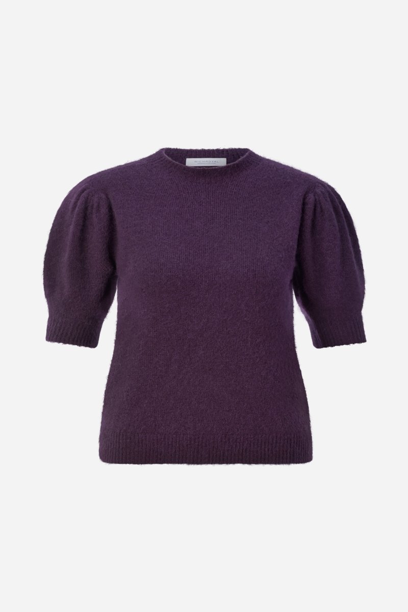 Kurzarm-Pullover mit Puffärmeln-Rich & Royal