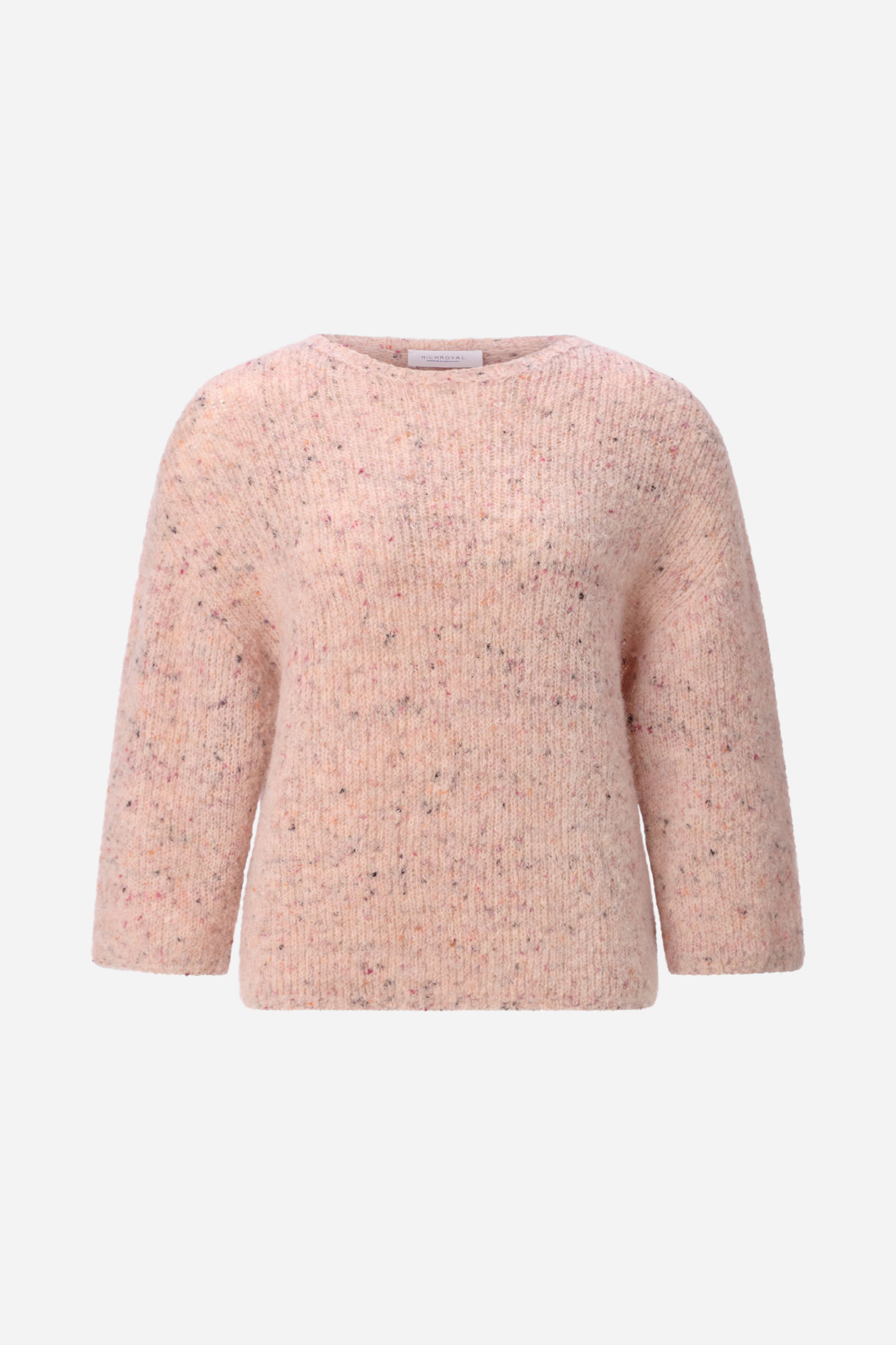 Strickpullover aus Alpaka-Mix-Rich & Royal