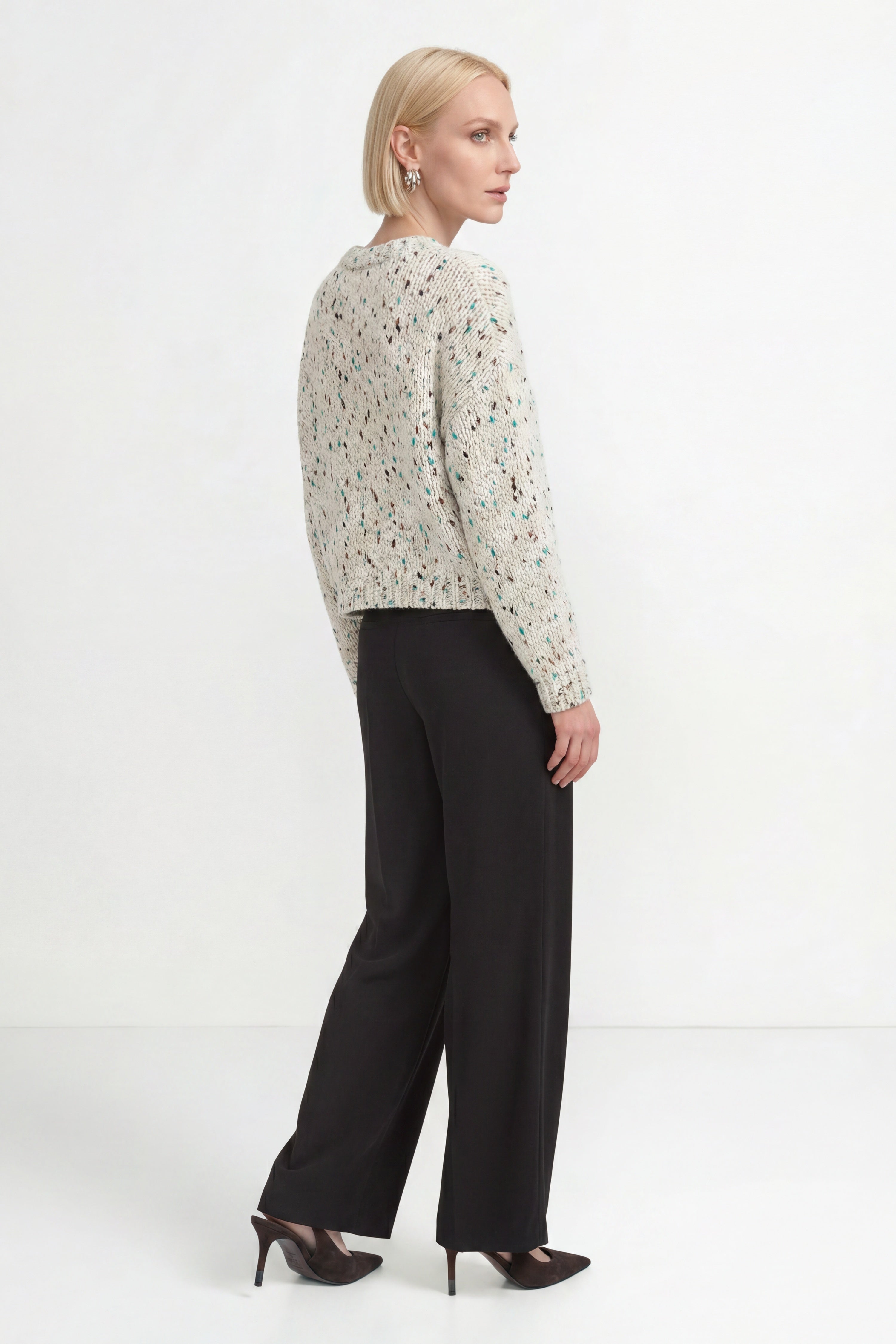 Grobstrick-Pullover aus Wolle-Mix-Rich & Royal